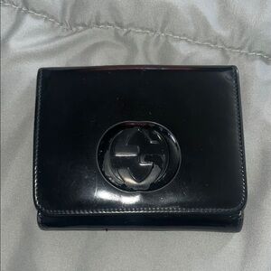 Gucci Black Wallet PROJECT WALLET WITH CALL OUTS AND FLAWS